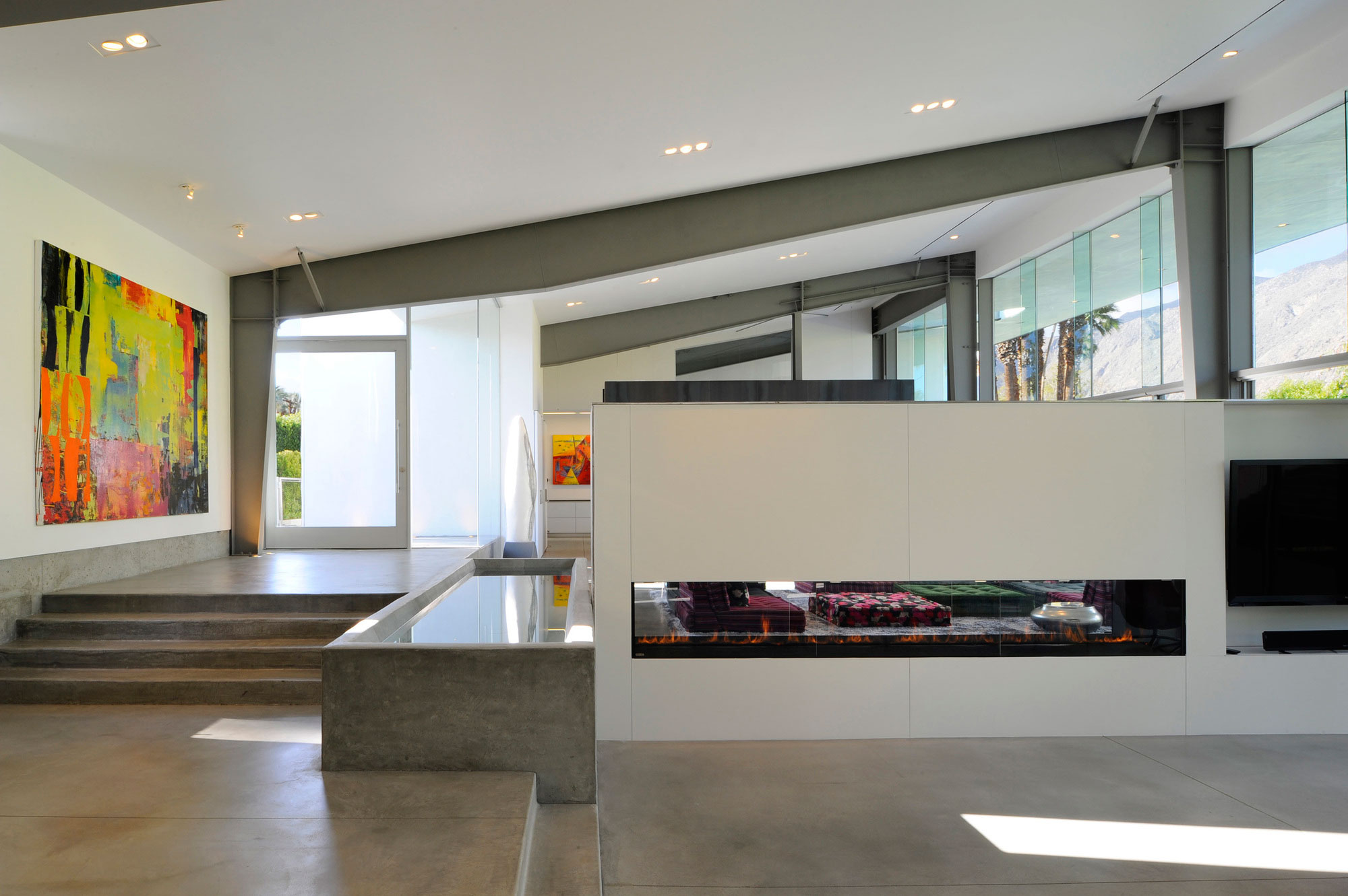 A Luxurious and Elegant Modern Home with Beautiful Views in Palm Springs, California by Sander Architects (5)