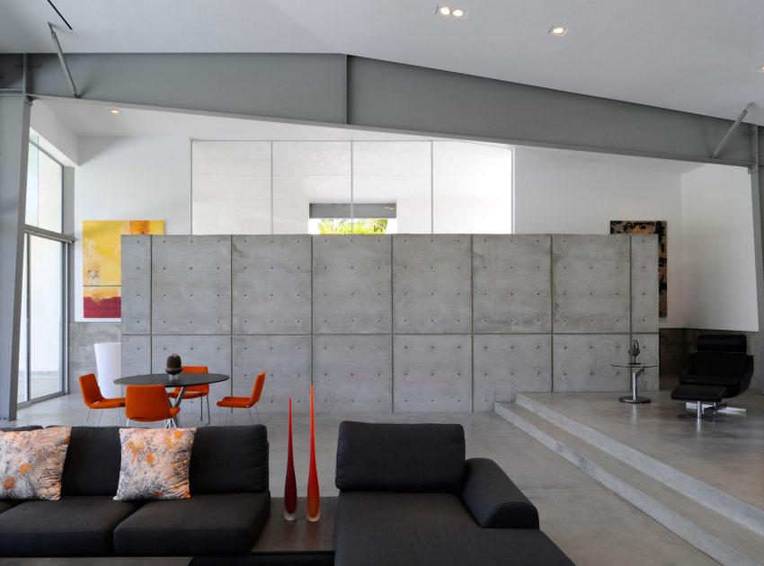 A Luxurious and Elegant Modern Home with Beautiful Views in Palm Springs, California by Sander Architects (6)