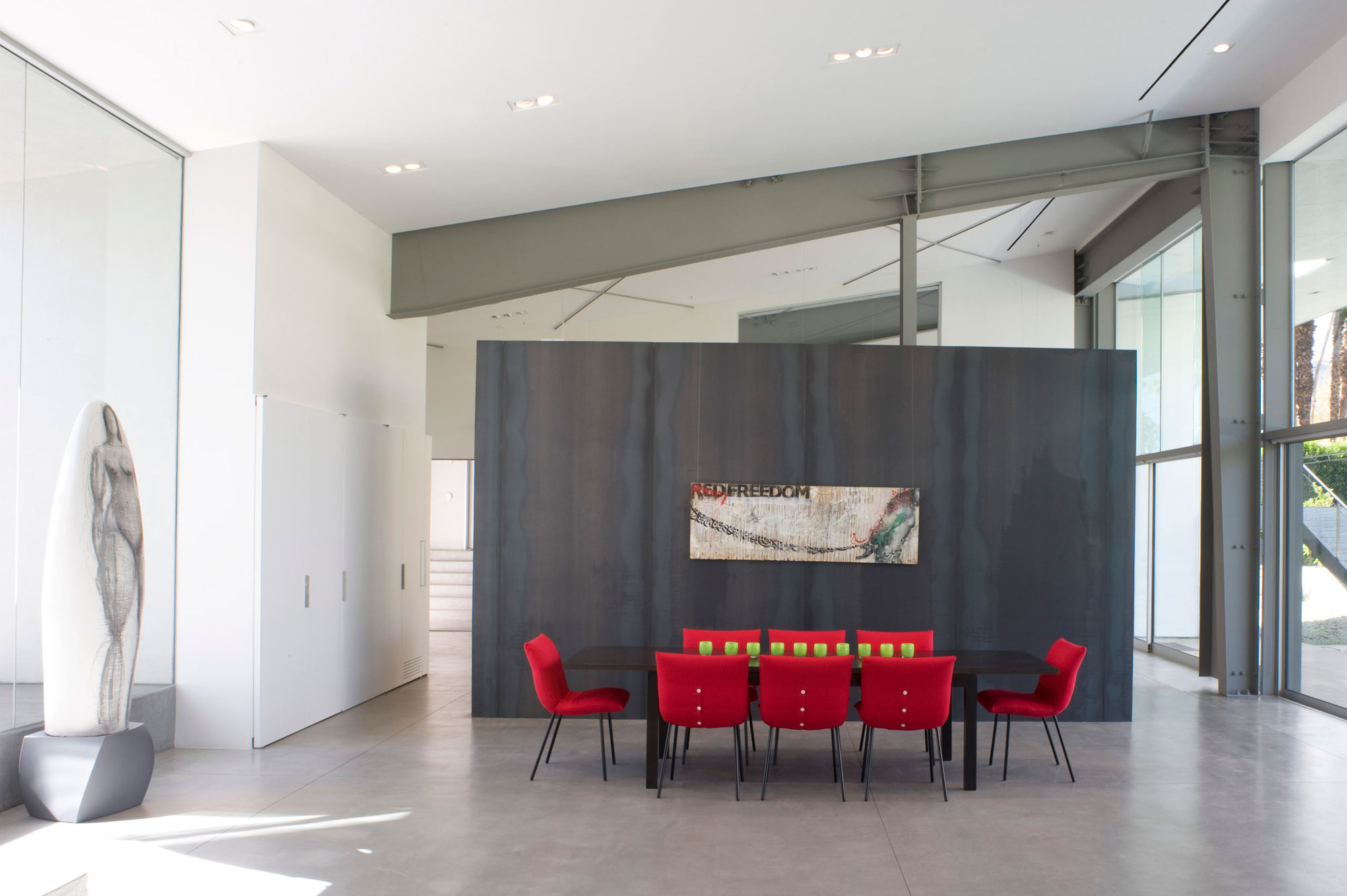 A Luxurious and Elegant Modern Home with Beautiful Views in Palm Springs, California by Sander Architects (8)