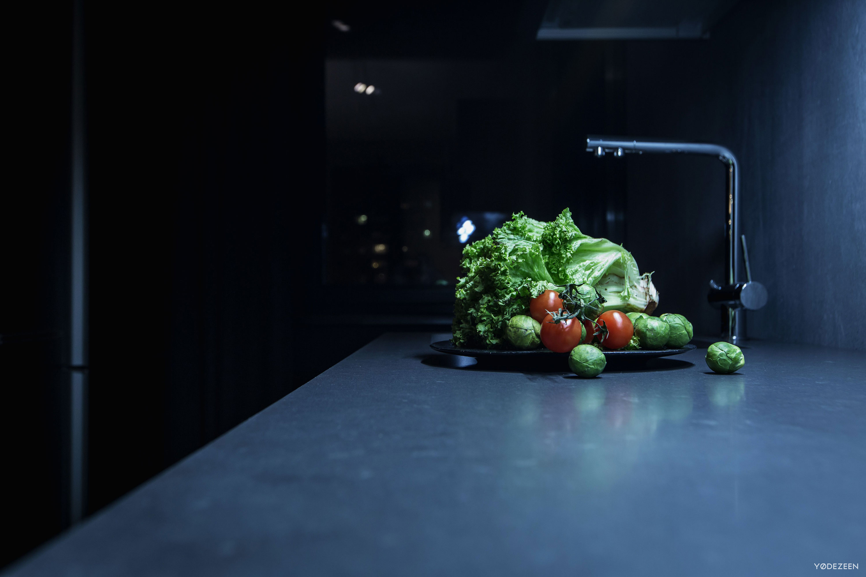 A Modern Home with Sophisticated and Twilight Interiors in Kiev, Ukraine by Yodezeen (19)