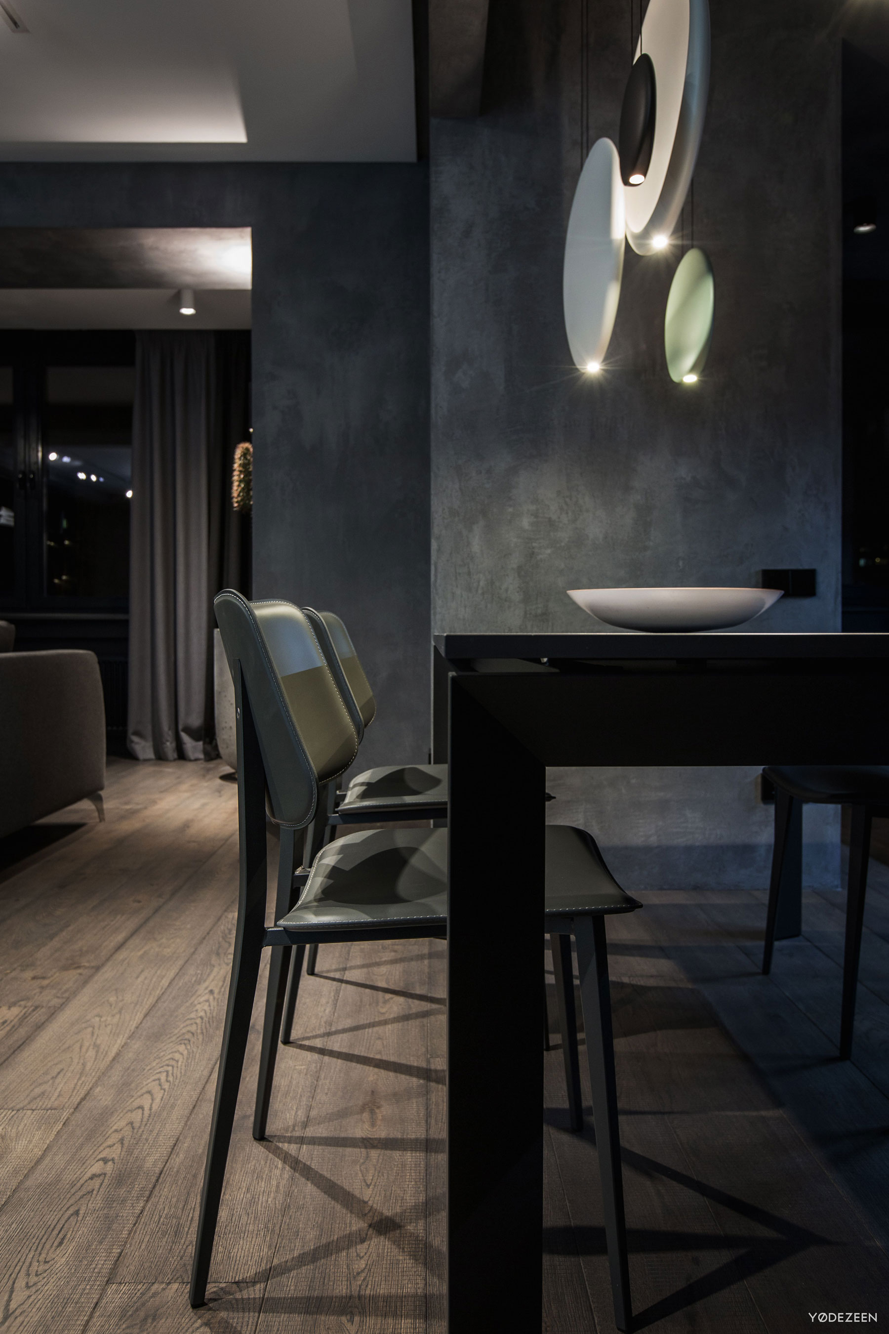 A Modern Home with Sophisticated and Twilight Interiors in Kiev, Ukraine by Yodezeen (23)