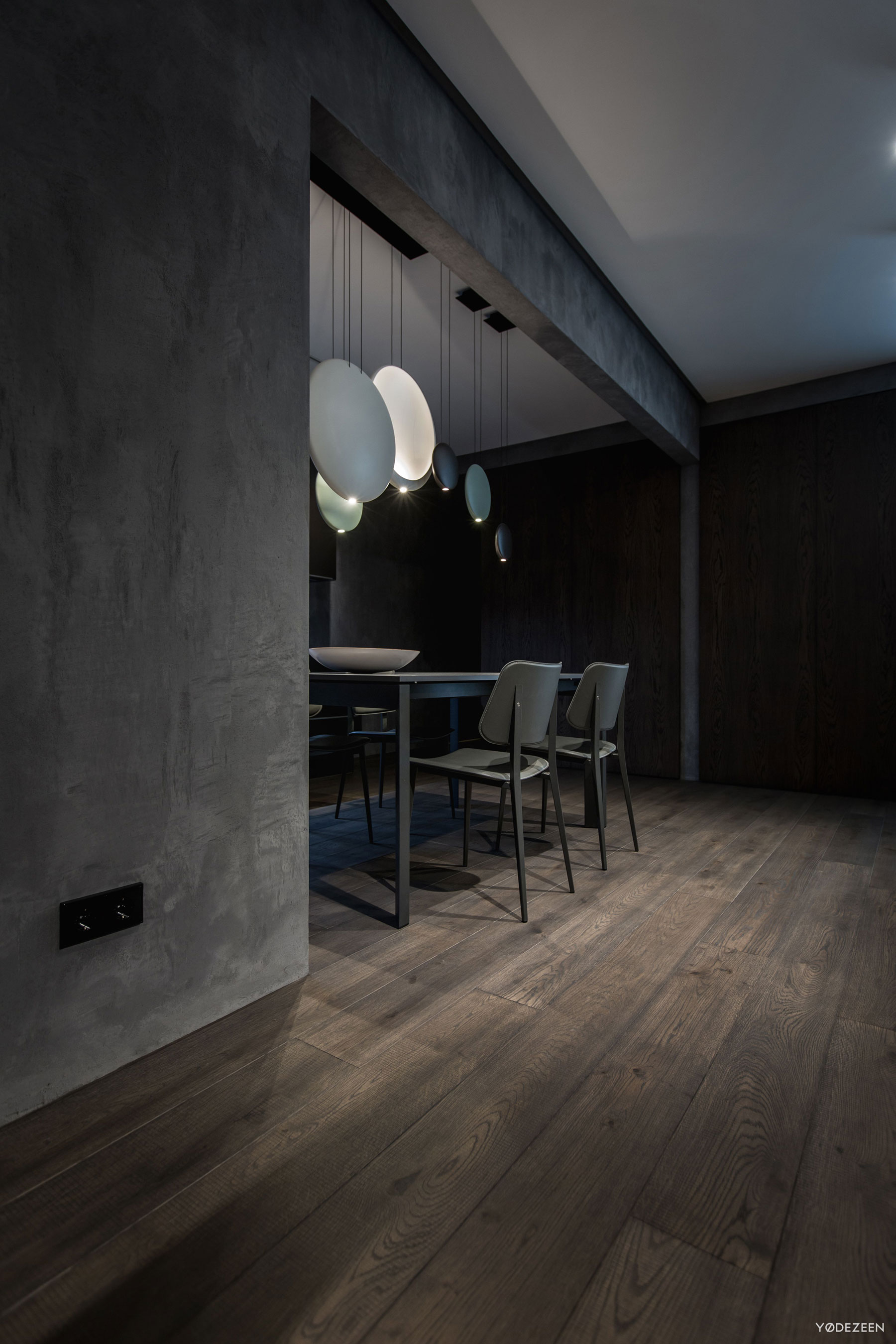 A Modern Home with Sophisticated and Twilight Interiors in Kiev, Ukraine by Yodezeen (24)