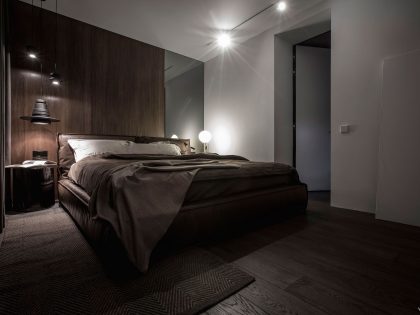 A Modern Home with Sophisticated and Twilight Interiors in Kiev, Ukraine by Yodezeen (26)