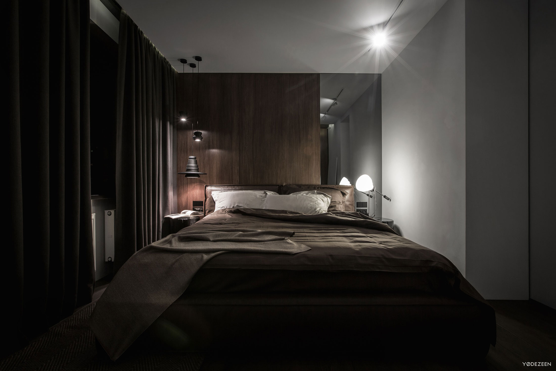 A Modern Home with Sophisticated and Twilight Interiors in Kiev, Ukraine by Yodezeen (27)
