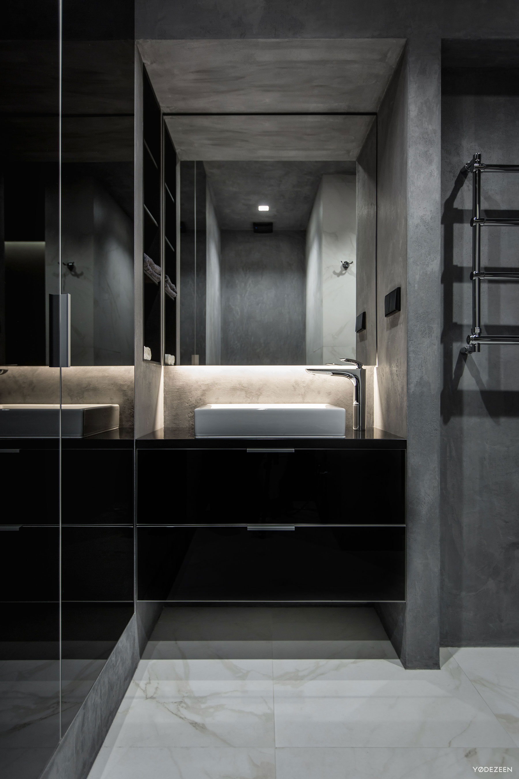 A Modern Home with Sophisticated and Twilight Interiors in Kiev, Ukraine by Yodezeen (32)