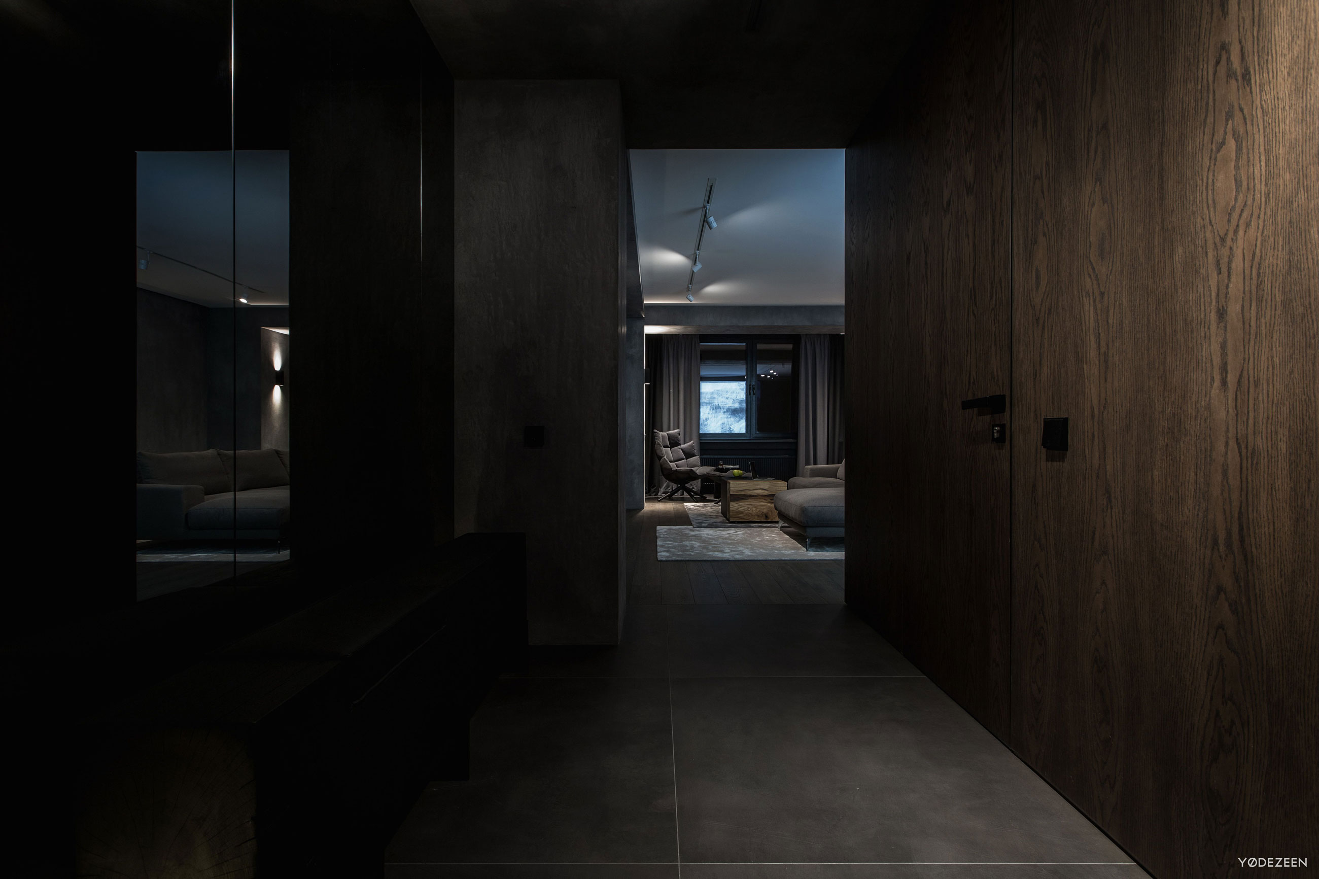 A Modern Home with Sophisticated and Twilight Interiors in Kiev, Ukraine by Yodezeen (6)
