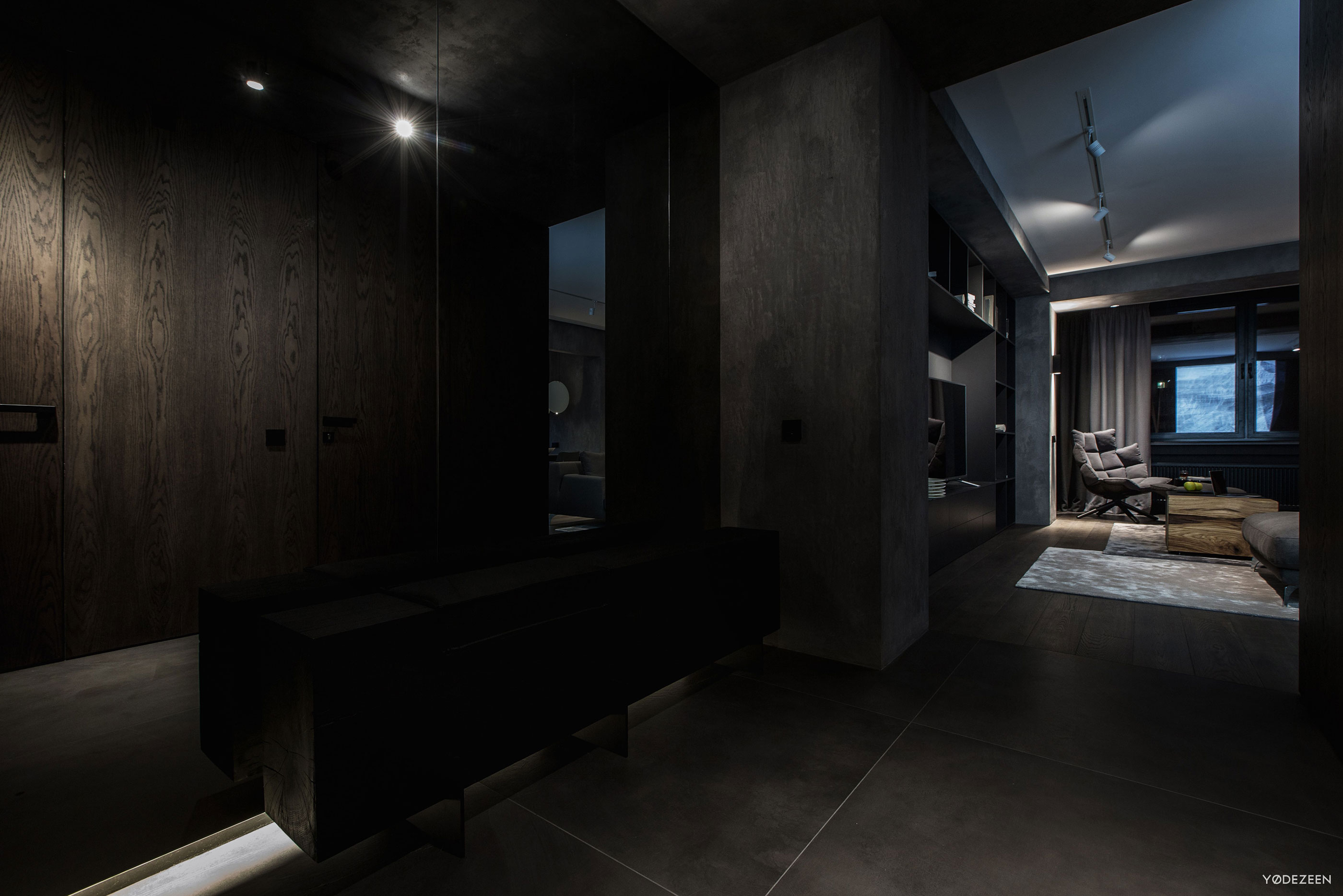 A Modern Home with Sophisticated and Twilight Interiors in Kiev, Ukraine by Yodezeen (7)