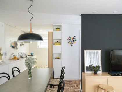 A Modern and Small Apartment for a Young Couple in Porto Alegre, Brazil by Renata Ramos (3)