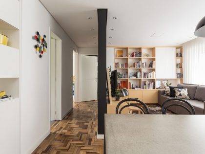 A Modern and Small Apartment for a Young Couple in Porto Alegre, Brazil by Renata Ramos (9)