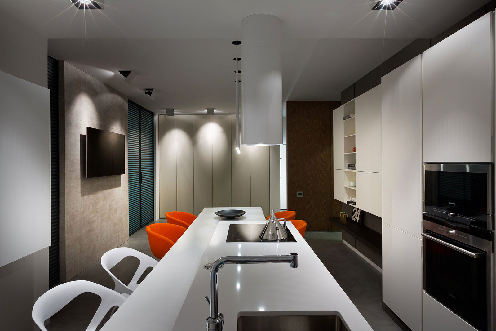 A Modern and Sophisticated Apartment in Dnepropetrovsk, Ukraine by Azovskiy & Pahomova Architects (10)