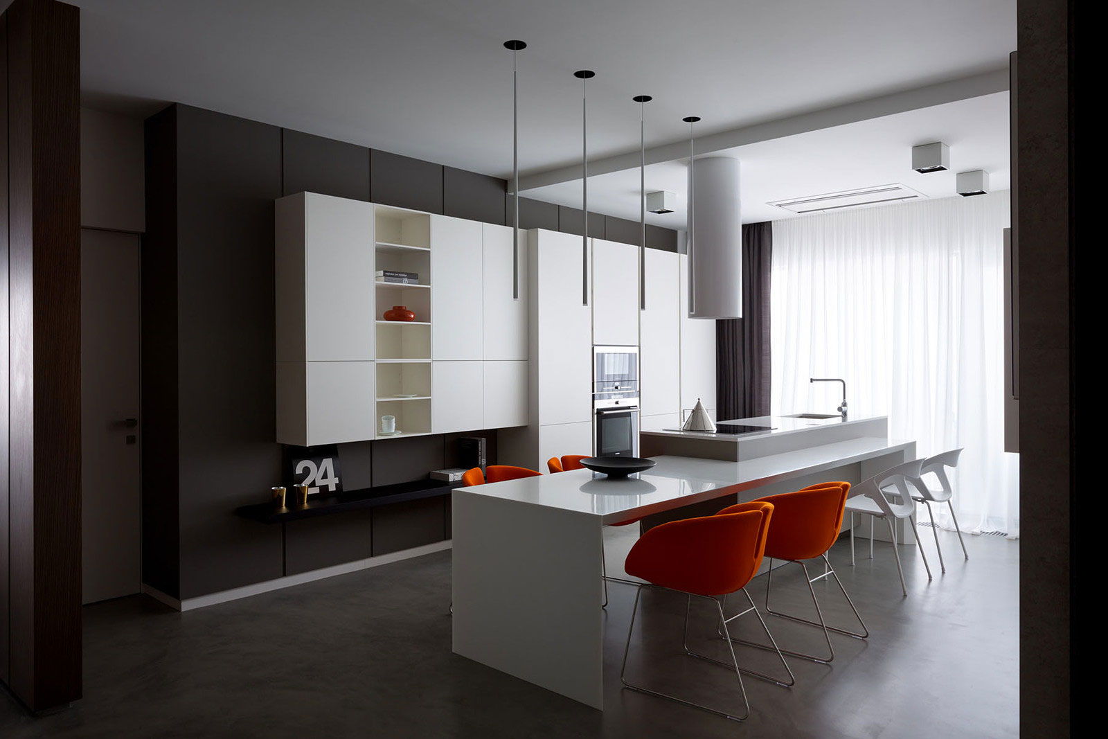 A Modern and Sophisticated Apartment in Dnepropetrovsk, Ukraine by Azovskiy & Pahomova Architects (8)