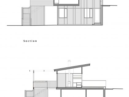 A Playful Two-Storey Cabin for a Family in Waikanae, New Zealand by Parsonson Architects (20)