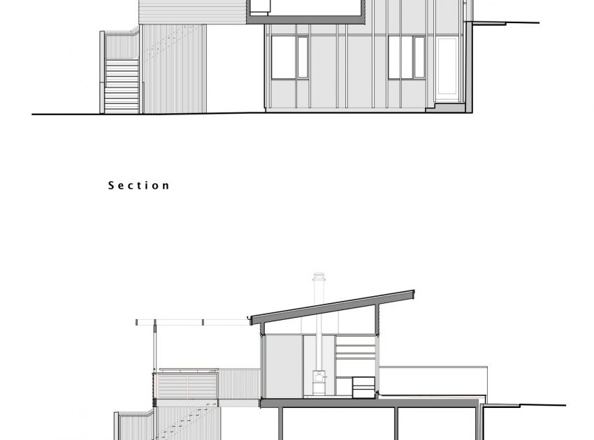 A Playful Two-Storey Cabin for a Family in Waikanae, New Zealand by Parsonson Architects (20)