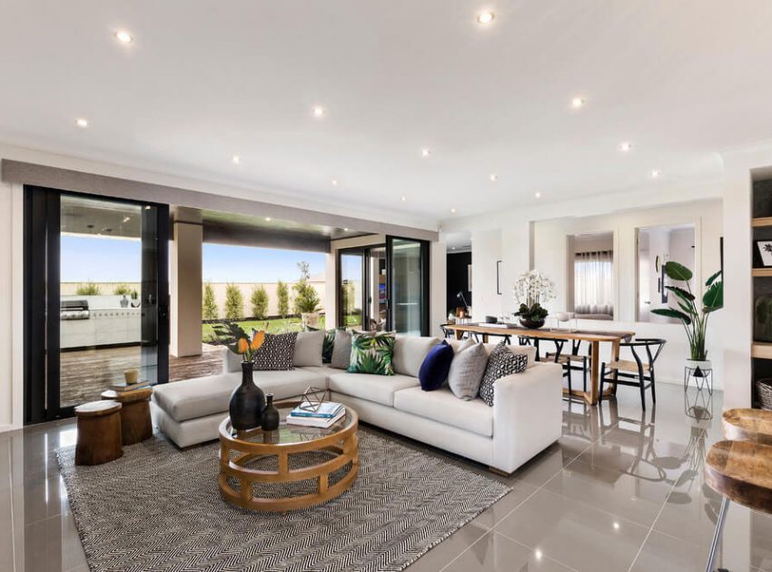 A Sleek Contemporary Home Built for Relaxed Urban Lifestyle in Australia by Metricon (3)