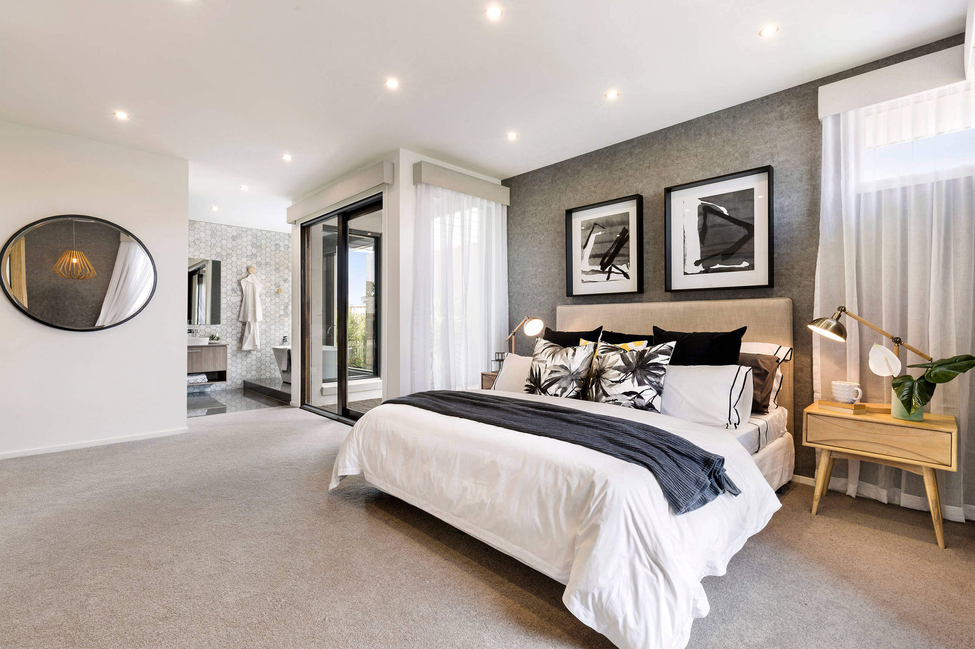 A Sleek Contemporary Home Built for Relaxed Urban Lifestyle in Australia by Metricon (8)