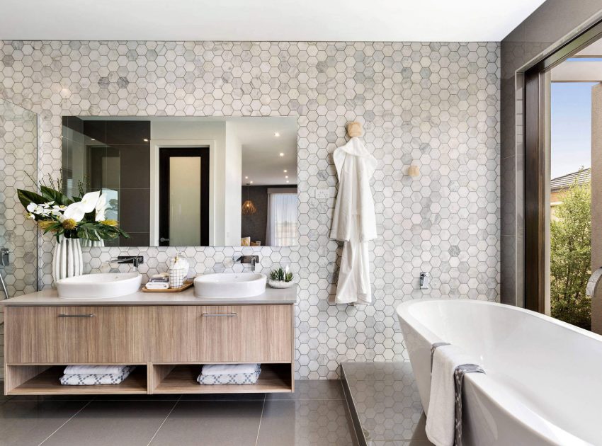 A Sleek Contemporary Home Built for Relaxed Urban Lifestyle in Australia by Metricon (9)