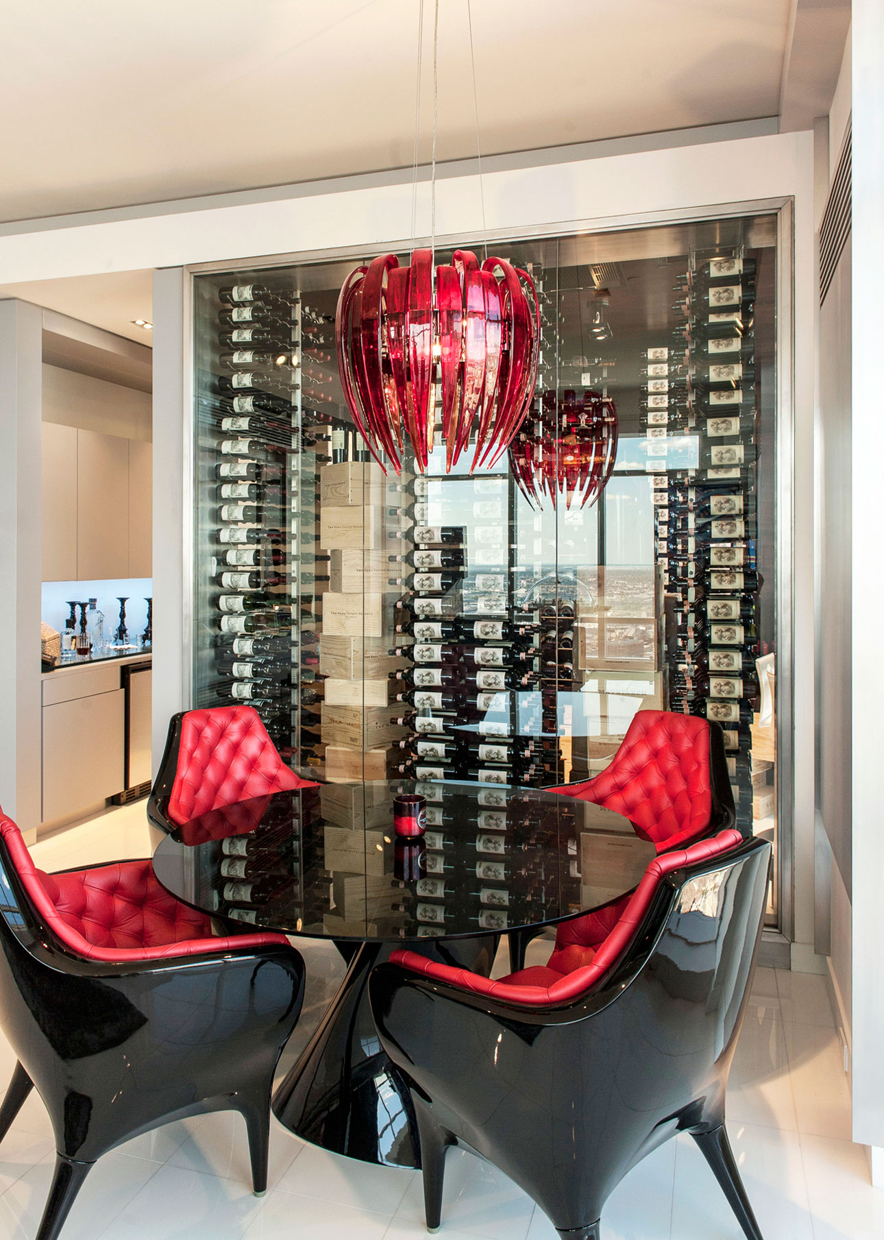 A Sleek Modern Apartment with a Stylish and Contemporary Layout in New York City by Mojo Stumer (23)