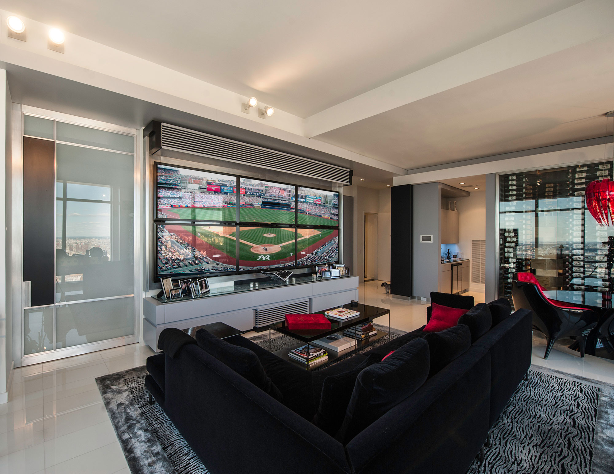 A Sleek Modern Apartment with a Stylish and Contemporary Layout in New York City by Mojo Stumer (5)