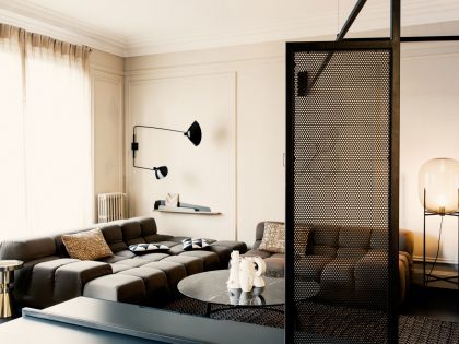 A Smart and Stylish Parisian Apartment Designed for a Young Family by UdA Architetti (3)