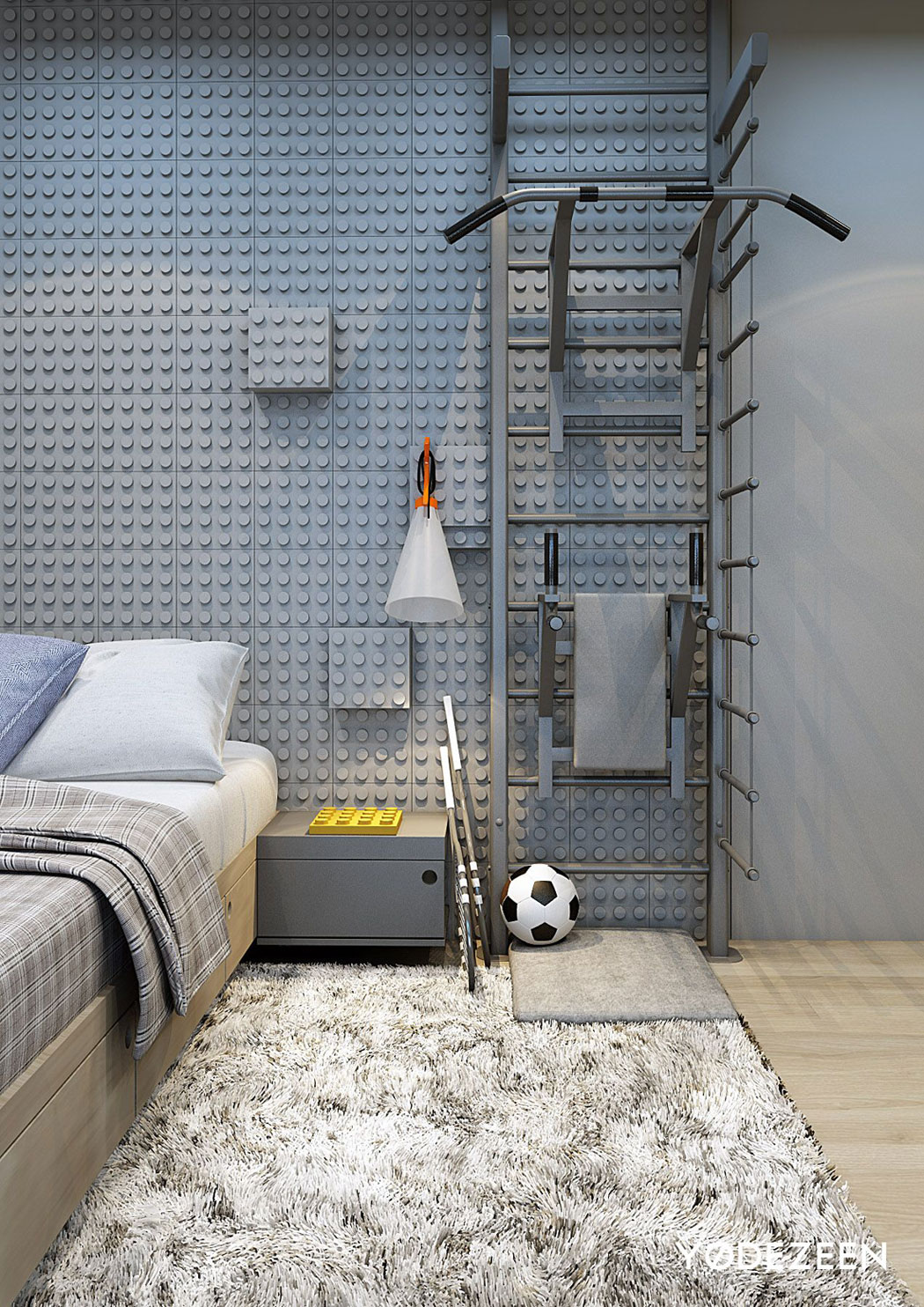 A Sophisticated Apartment with a Mix of Modern and Transitional Touch in Krakow, Poland by Yodezeen (31)