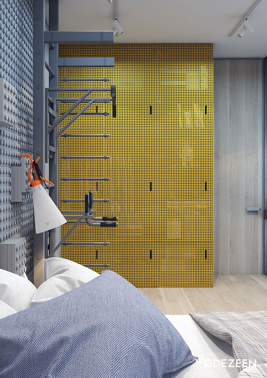 A Sophisticated Apartment with a Mix of Modern and Transitional Touch in Krakow, Poland by Yodezeen (32)