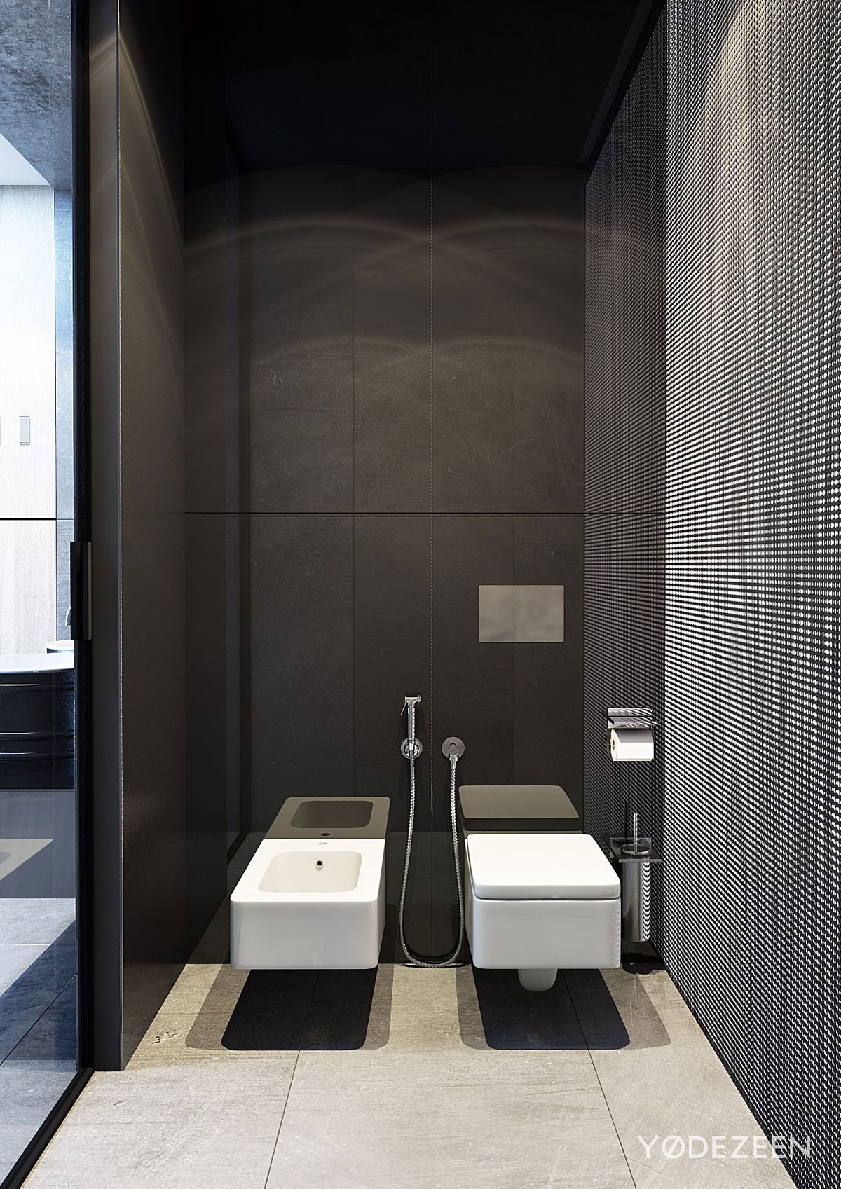 A Sophisticated Apartment with a Mix of Modern and Transitional Touch in Krakow, Poland by Yodezeen (53)