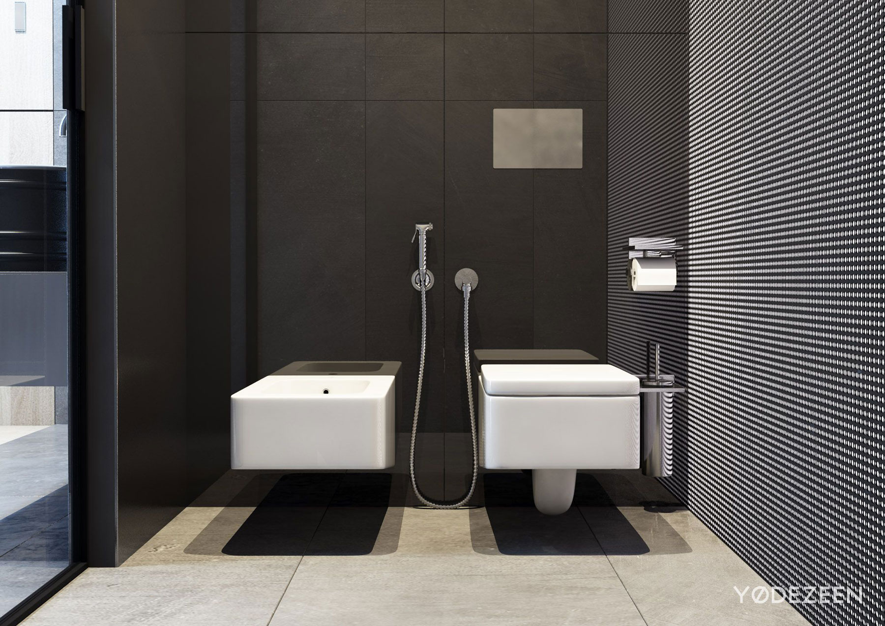 A Sophisticated Apartment with a Mix of Modern and Transitional Touch in Krakow, Poland by Yodezeen (54)