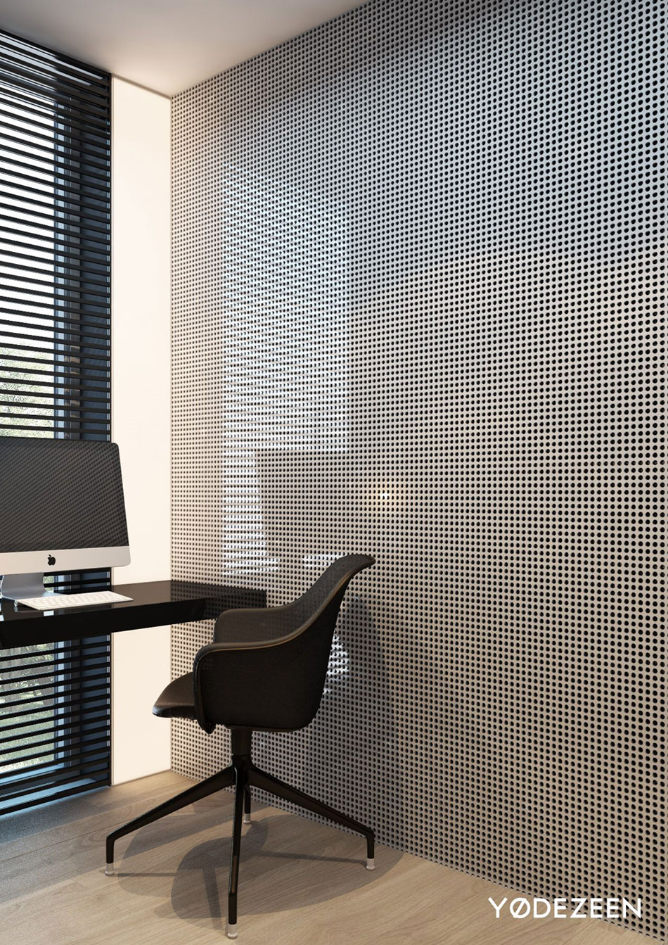 A Sophisticated Apartment with a Mix of Modern and Transitional Touch in Krakow, Poland by Yodezeen (56)