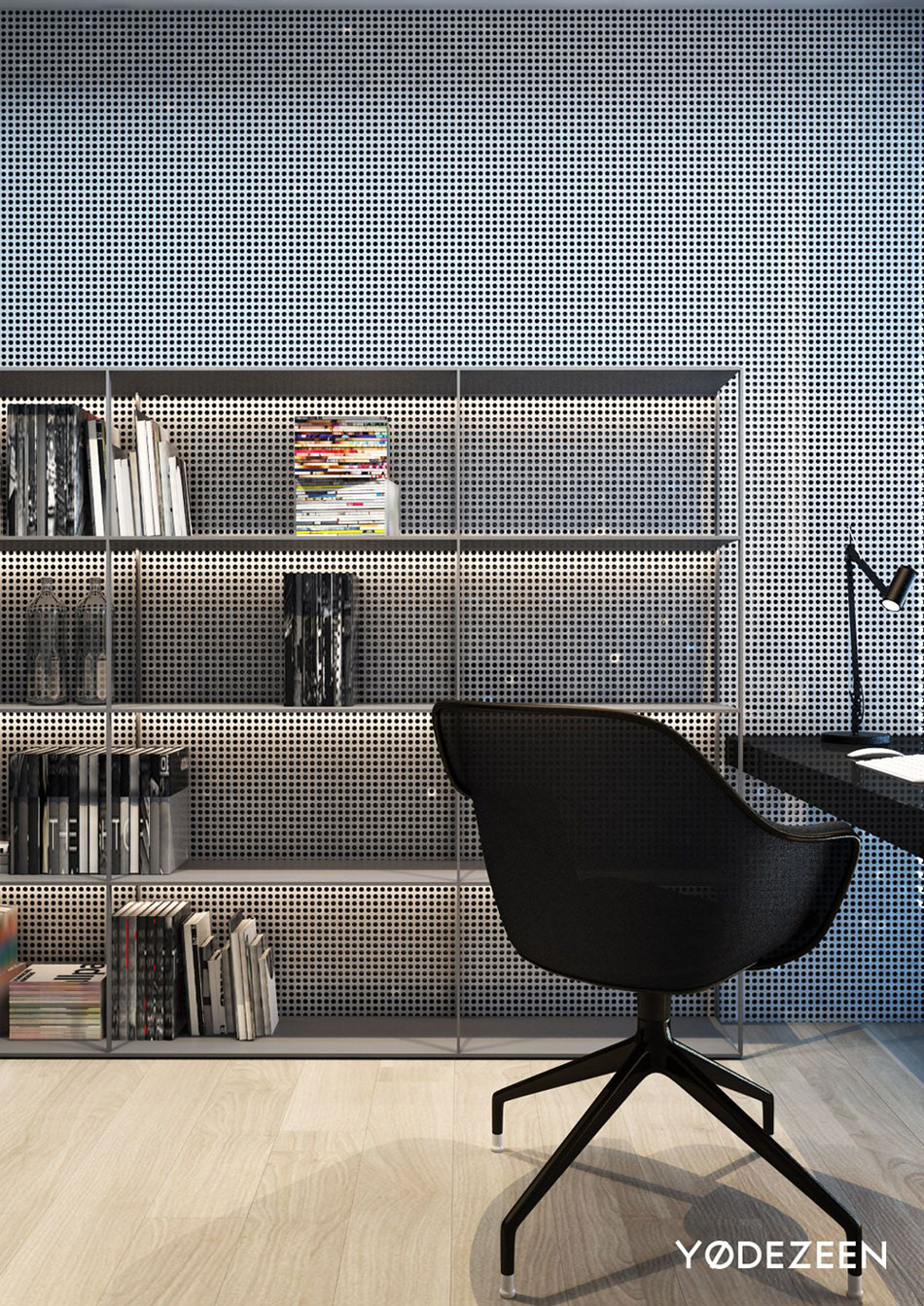 A Sophisticated Apartment with a Mix of Modern and Transitional Touch in Krakow, Poland by Yodezeen (57)