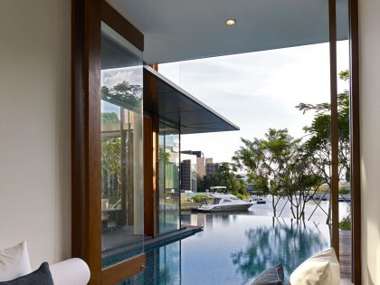 A Sophisticated Contemporary Home with Spectacular Views in Singapore by Robert Greg Shand Architects (21)