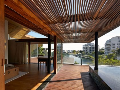 A Sophisticated Contemporary Home with Spectacular Views in Singapore by Robert Greg Shand Architects (4)