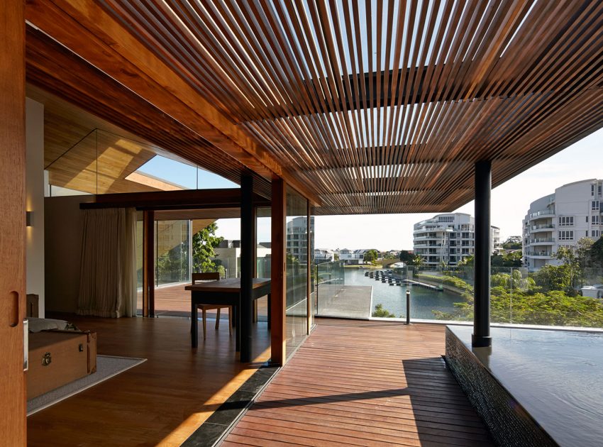 A Sophisticated Contemporary Home with Spectacular Views in Singapore by Robert Greg Shand Architects (4)