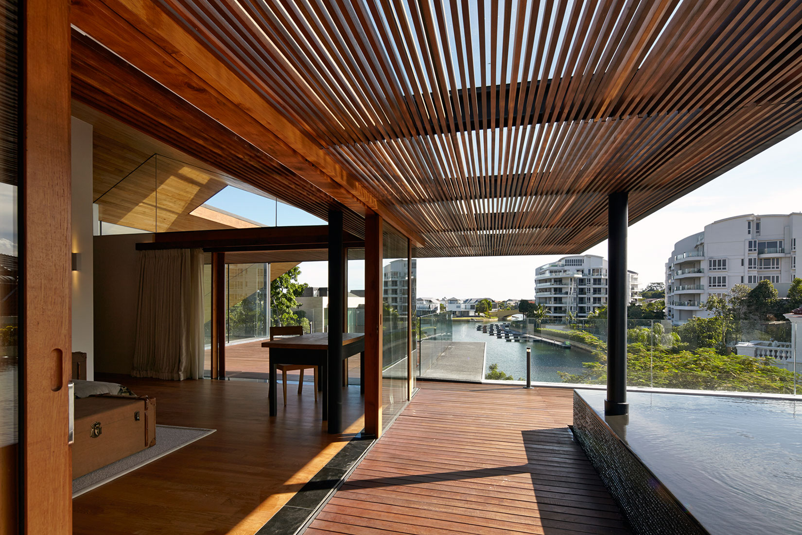A Sophisticated Contemporary Home with Spectacular Views in Singapore by Robert Greg Shand Architects (4)