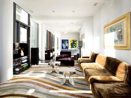 A Sophisticated Light-Filled Penthouse with Luxurious Interiors in New York City by Richard Mishaan (2)