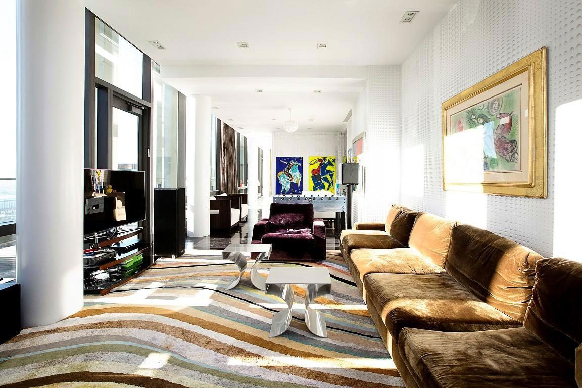 A Sophisticated Light-Filled Penthouse with Luxurious Interiors in New York City by Richard Mishaan (2)