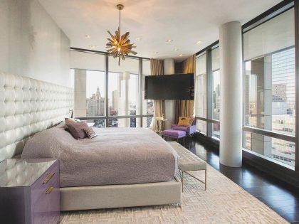 A Sophisticated Light-Filled Penthouse with Luxurious Interiors in New York City by Richard Mishaan (9)