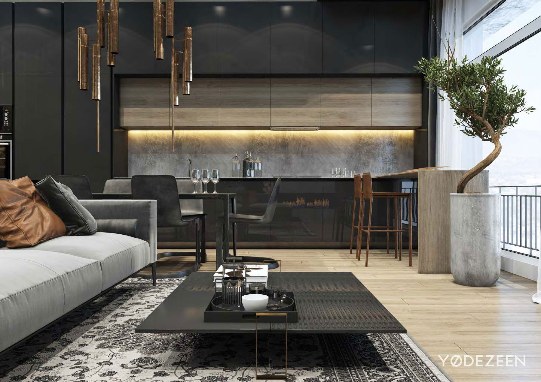 A Sophisticated Modern House to Hang out in Tbilisi, Georgia by Yodezeen (15)