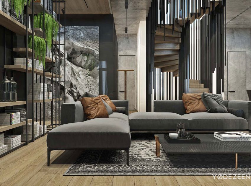 A Sophisticated Modern House to Hang out in Tbilisi, Georgia by Yodezeen (16)