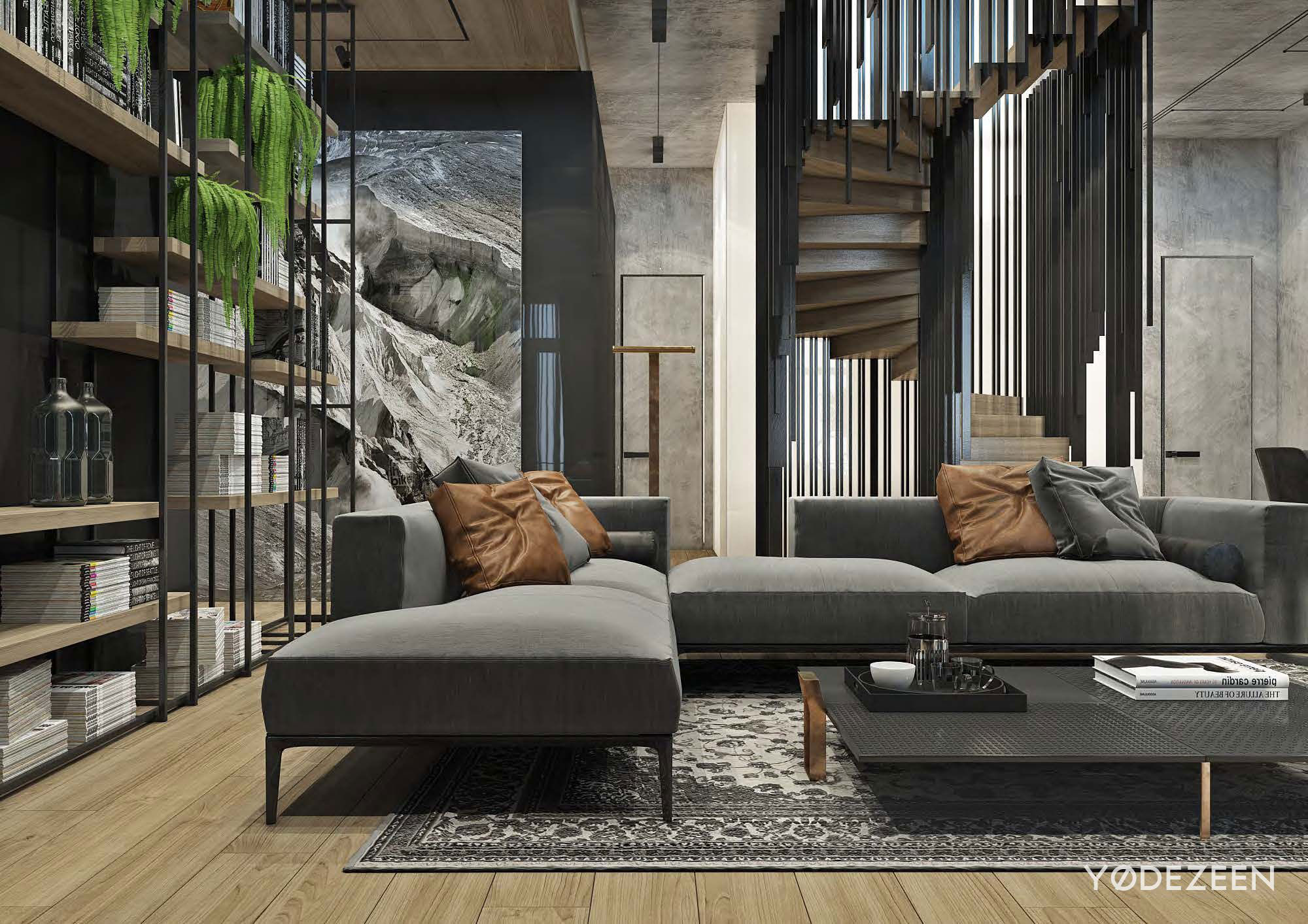 A Sophisticated Modern House to Hang out in Tbilisi, Georgia by Yodezeen (16)