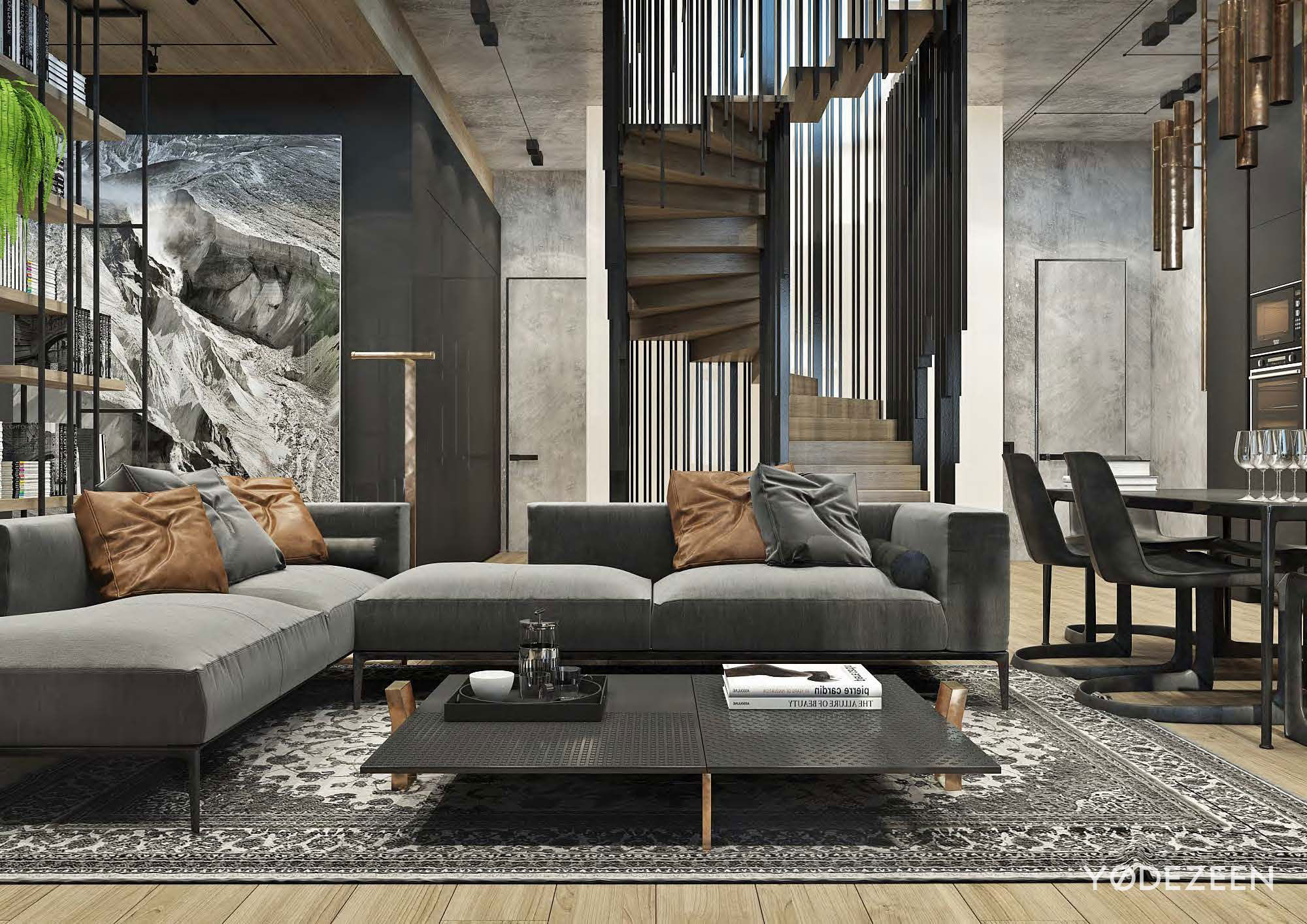 A Sophisticated Modern House to Hang out in Tbilisi, Georgia by Yodezeen (17)