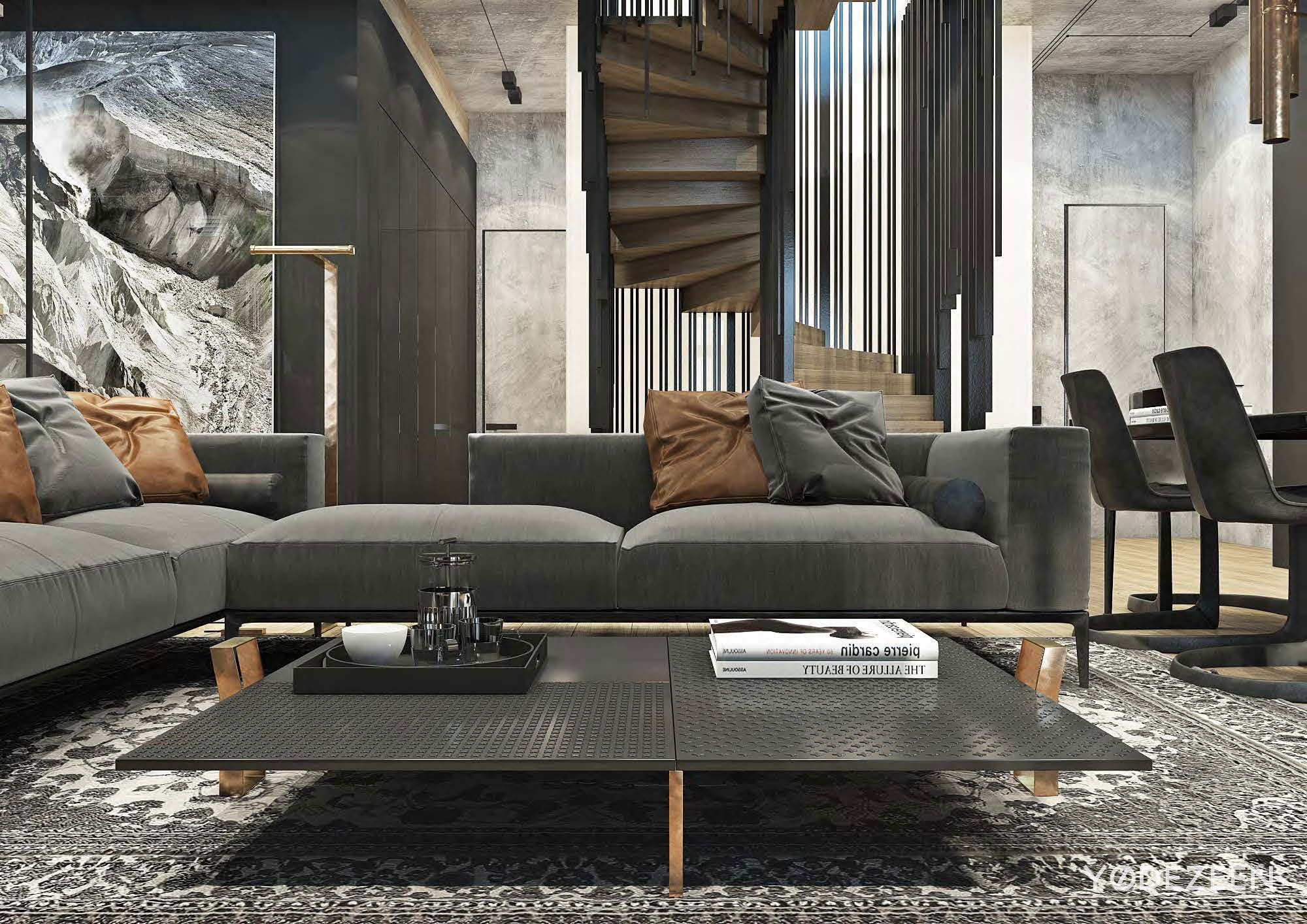 A Sophisticated Modern House to Hang out in Tbilisi, Georgia by Yodezeen (18)