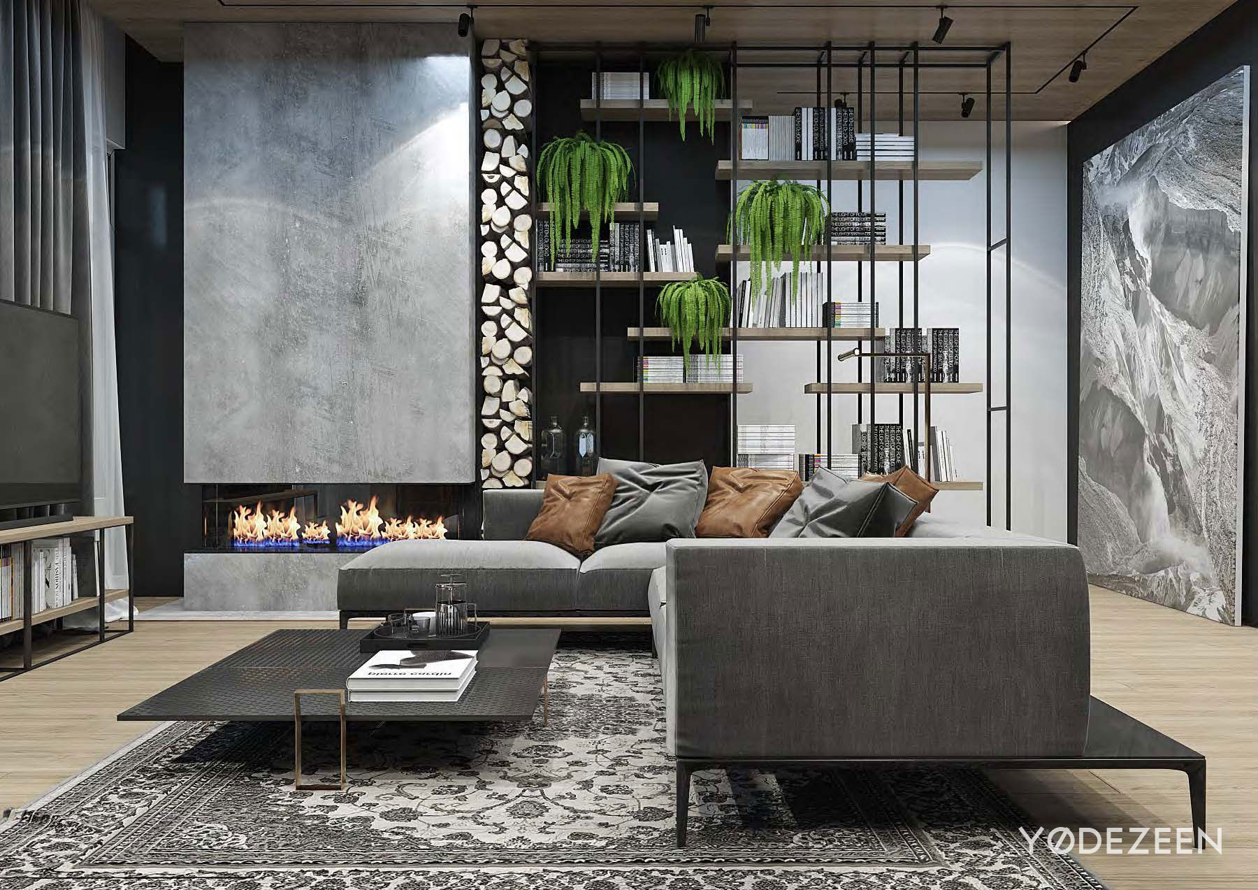 A Sophisticated Modern House to Hang out in Tbilisi, Georgia by Yodezeen (19)