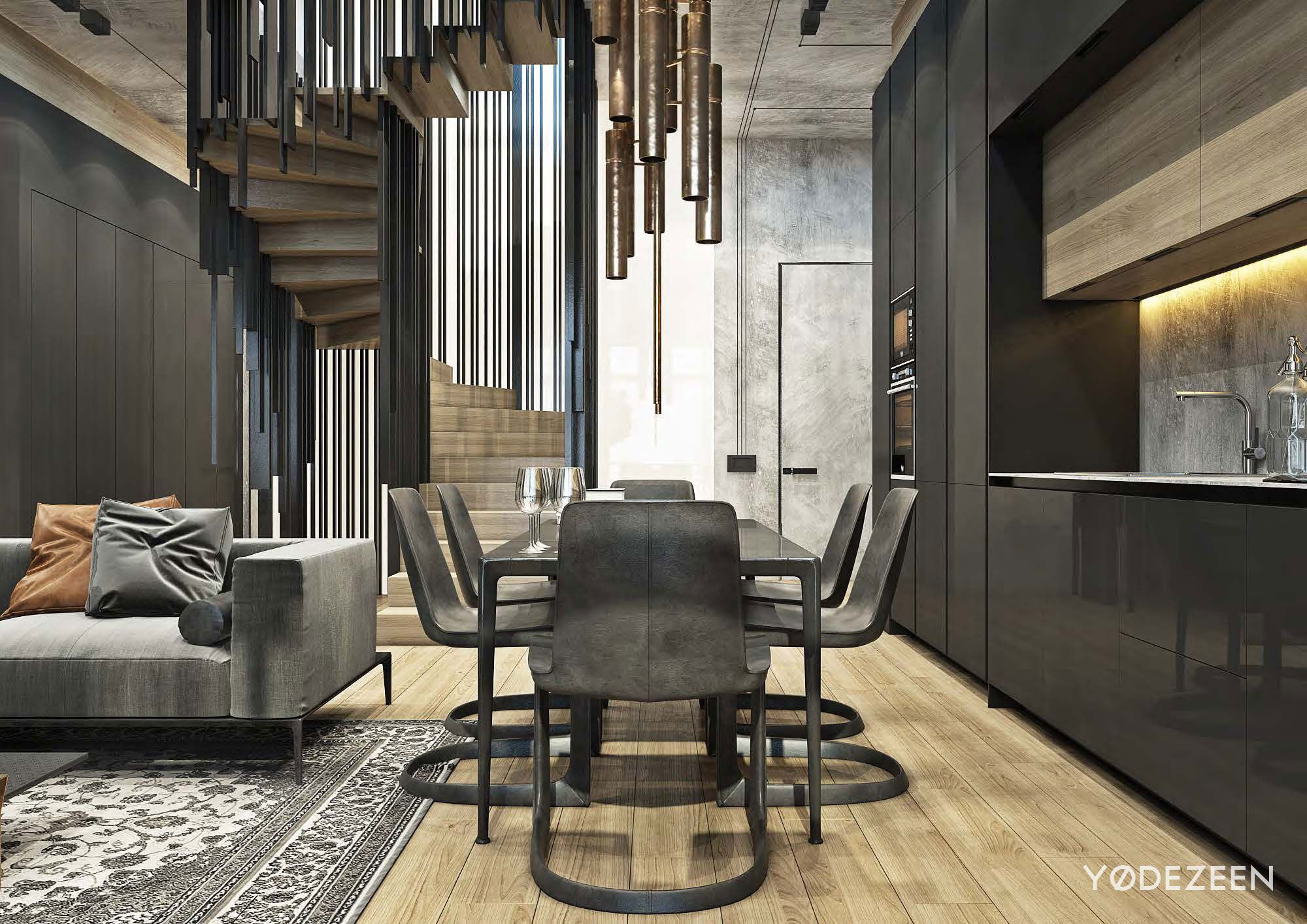 A Sophisticated Modern House to Hang out in Tbilisi, Georgia by Yodezeen (23)