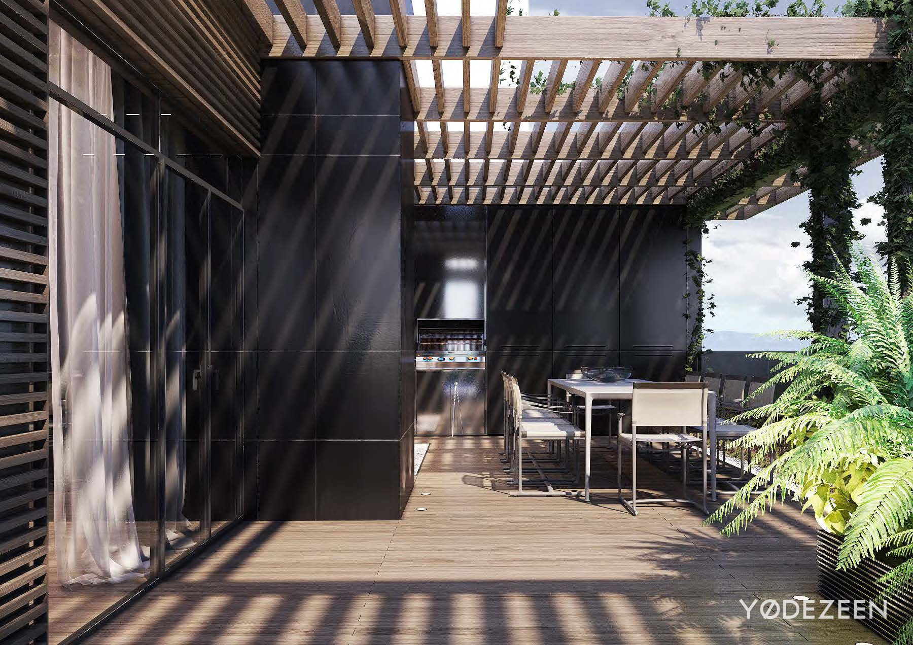 A Sophisticated Modern House to Hang out in Tbilisi, Georgia by Yodezeen (4)