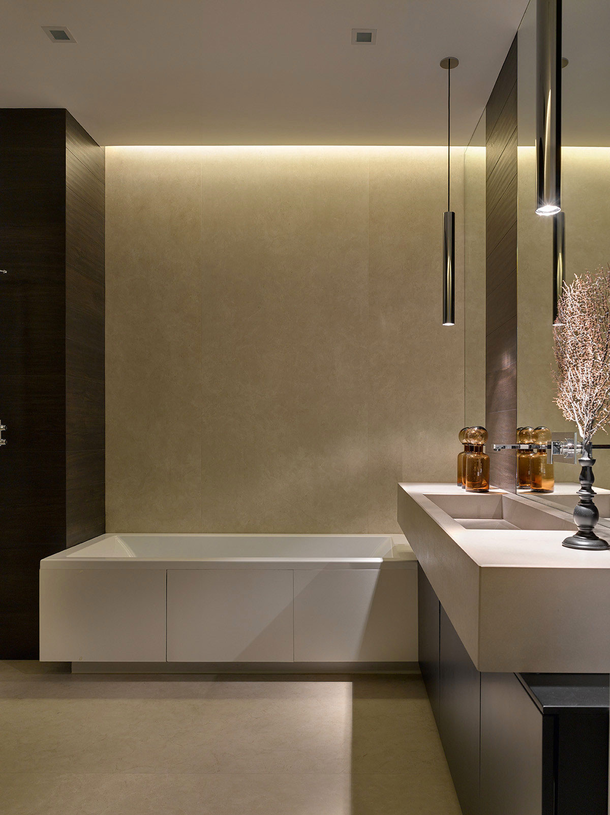 A Spacious Modern Apartment with Panoramic Views of Moscow by Alexandra Fedorova (33)