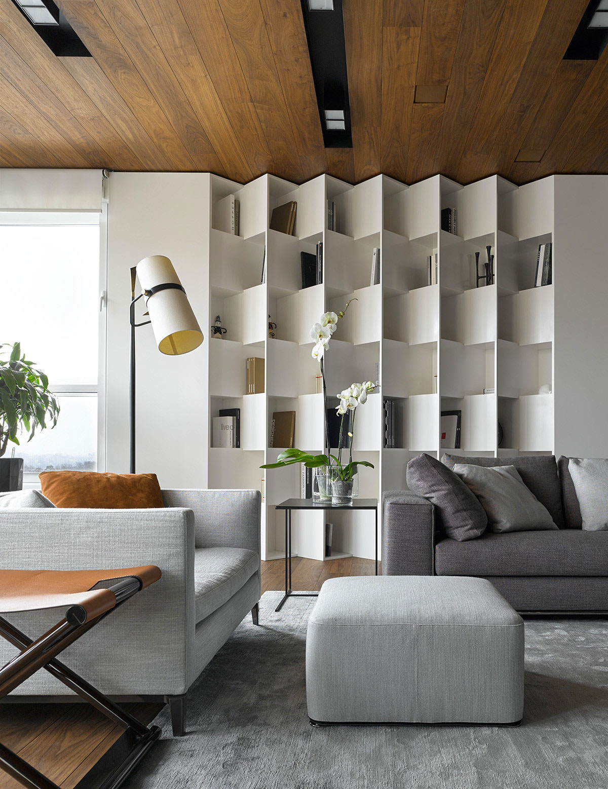 A Spacious Modern Apartment with Panoramic Views of Moscow by Alexandra Fedorova (5)
