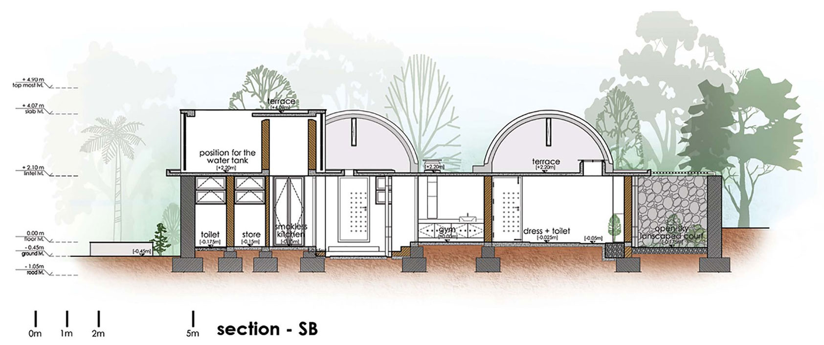 A Spacious and Comfortable Family Home for a Family of Six in Kerala, India by LIJO (40)