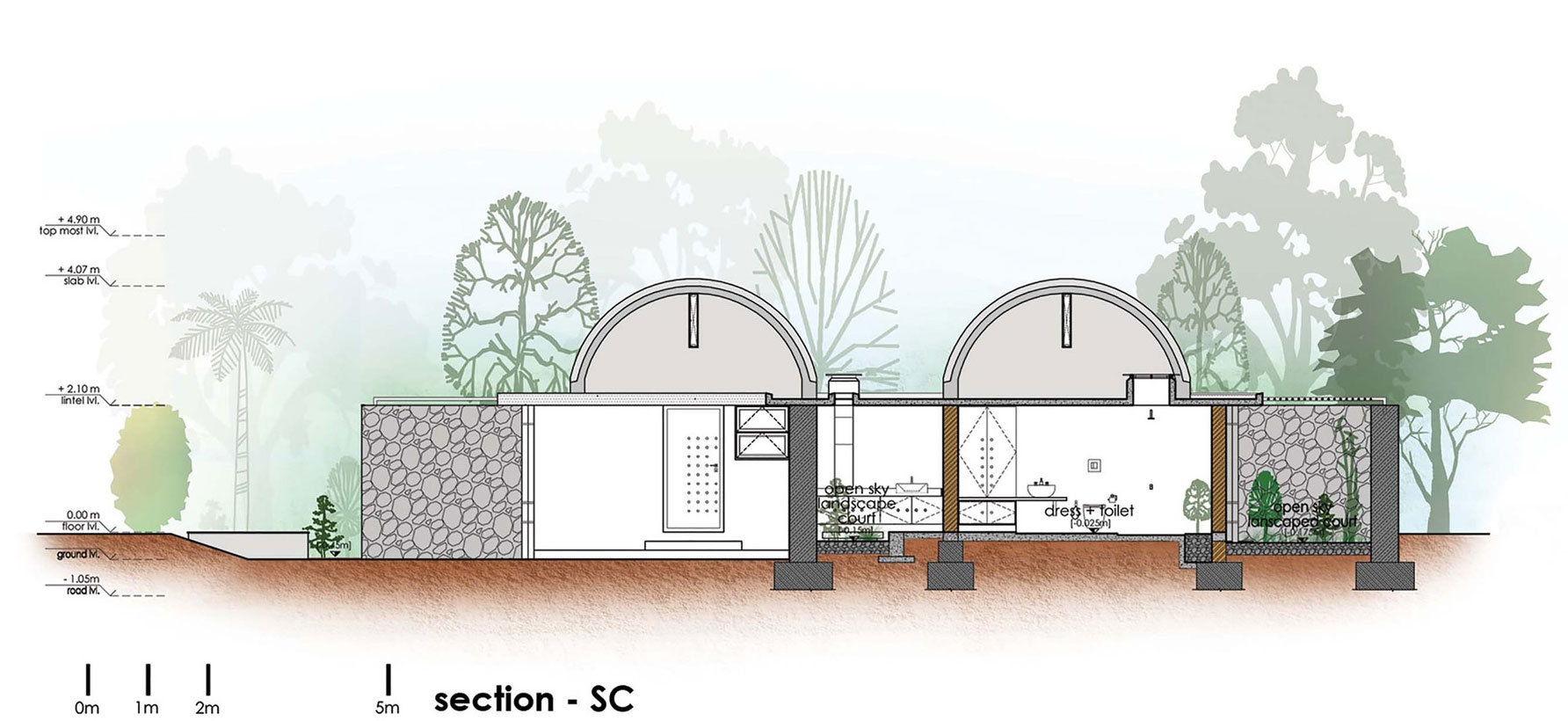 A Spacious and Comfortable Family Home for a Family of Six in Kerala, India by LIJO (41)