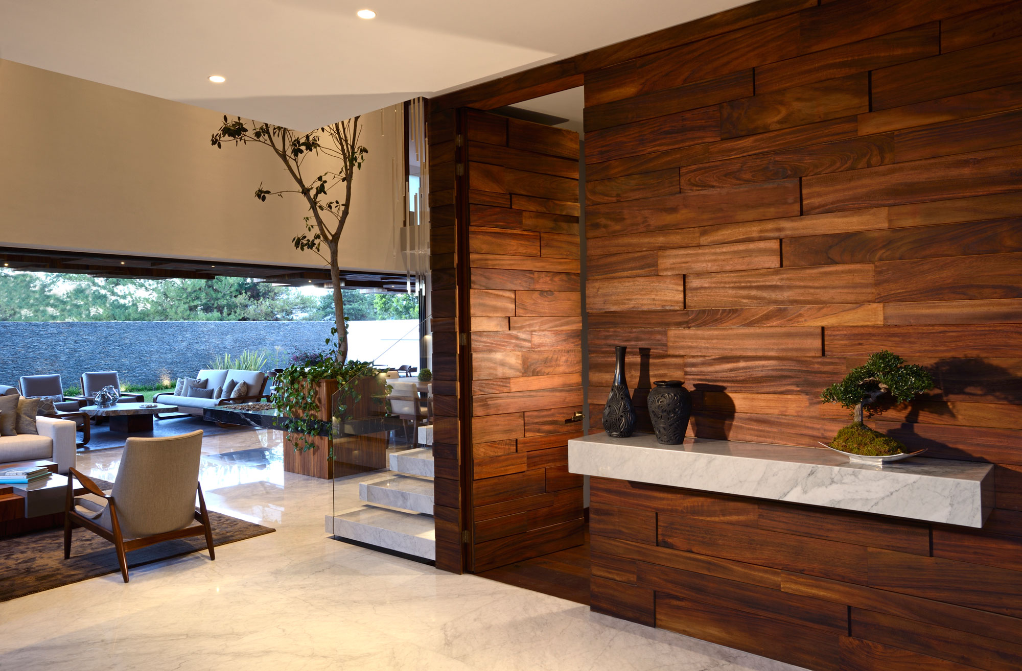 A Stunning Contemporary Home with Two Large Cantilevers in Guadalajara, Mexico by RAMA Construcción y Arquitectura (6)