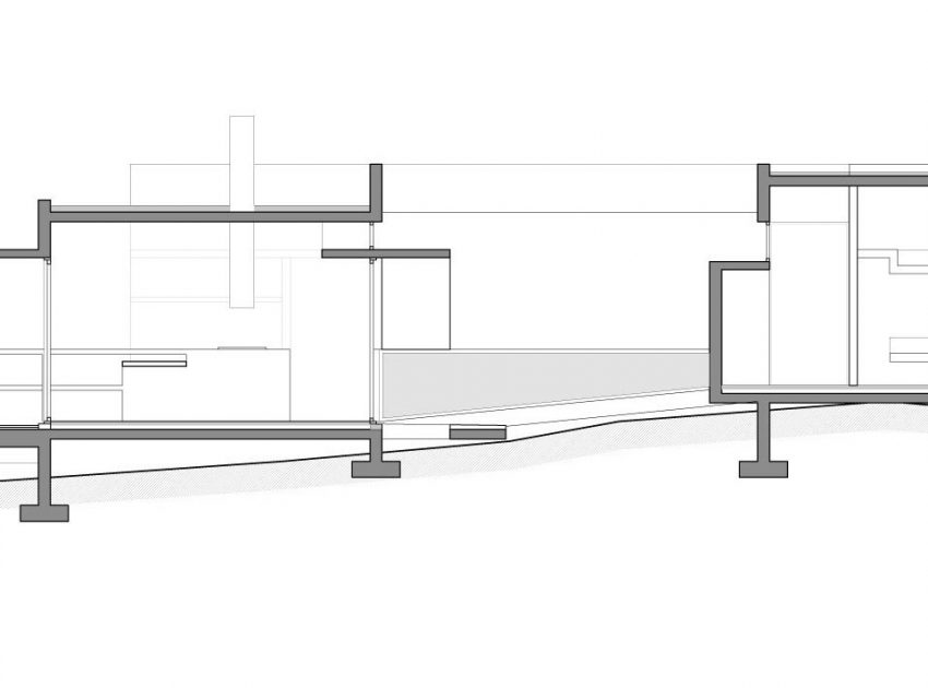 A Stunning Summer House with Concrete Pergola in the Woodland of Pinamar, Argentina by Besonias Almeida Arquitectos (20)